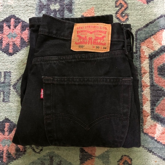 Levi's Other - 550 Black Levi Jeans